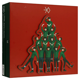 现货正版唱片 EXO-M 十二月的奇迹 专辑CD光盘+写真歌词本+2小卡