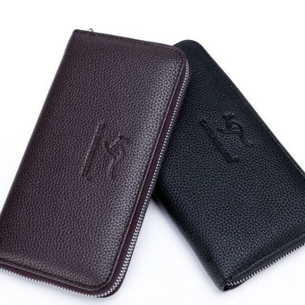 厂家男士手包多功能拉链手拿包大容量手机包男包赠品专用