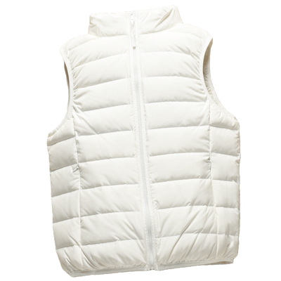 新款女士轻薄羽绒马甲