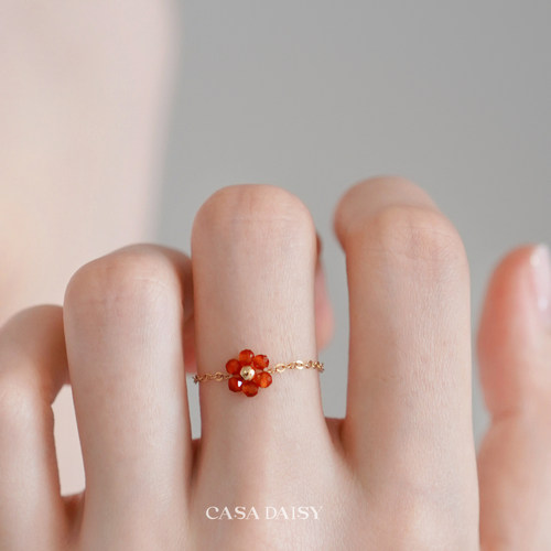 「花与爱丽丝」戒指本命新年礼物