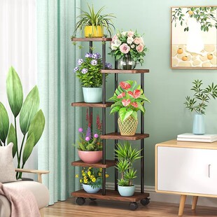 落地式高级感新款植物室内架花架子铁艺花架阳台多肉花盆客厅多层