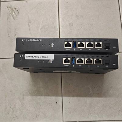 可维修ubnt EdgeRouter 4 ER-4 有2台 配议价