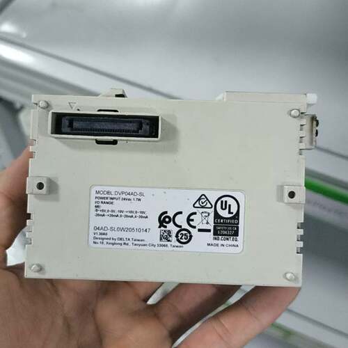 可维修台达PLC模块 DVP04AD-SL，实物拍摄，成色还可以，议价