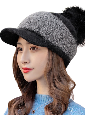 女秋冬时尚保暖韩版潮百搭帽子