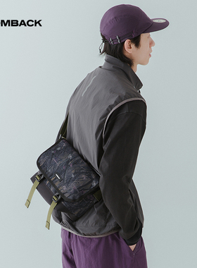 COMBACK新款木棉迷彩斜挎包男女背包潮流百搭休闲城市挎包邮差包