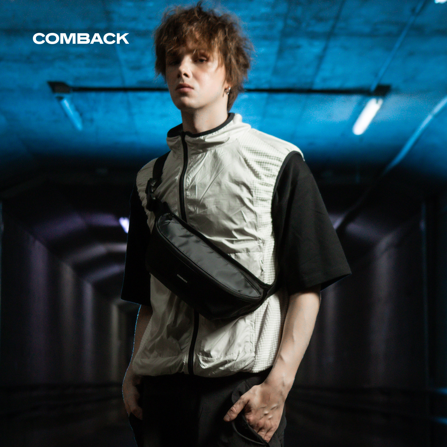 COMBACK新款潮流胸包腰包男包户外运动休闲单肩街头