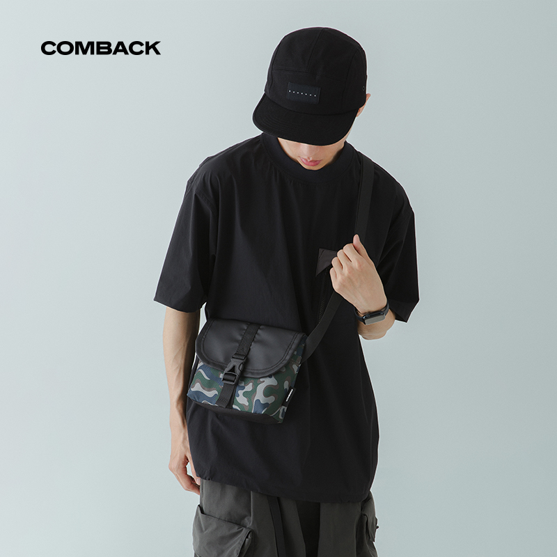 COMBACK迷彩印花斜挎包
