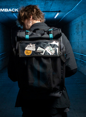 COMBACKx FCC联名款骑行双肩包男女运动大容量头盔收纳