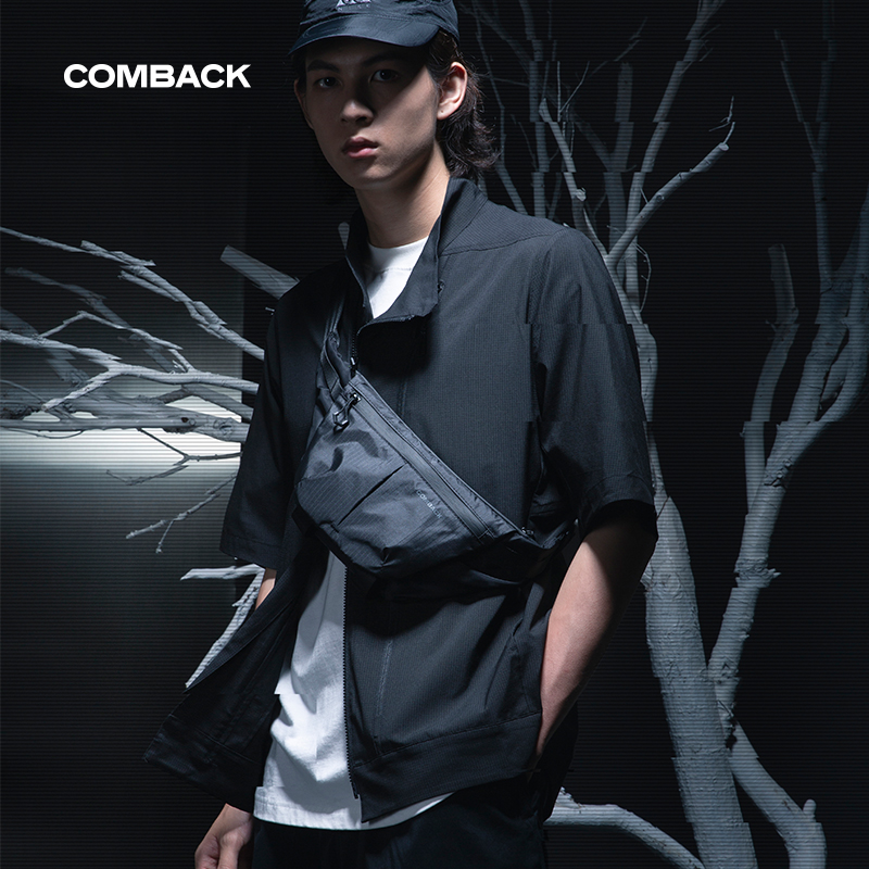 COMBACK胸包男潮流秋季新款