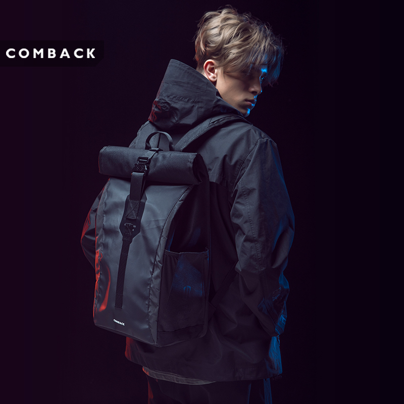 COMBACKX ENSHADOWER隐蔽者潮男大号双肩包潮酷旅行个性学生背包