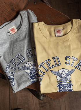 Non Stock米军AIR FORCE基地训练圆领纯棉短袖T恤衫柔软舒适