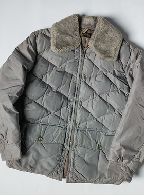 50-60s 古着 ALASKA SLEEPING BAG  COMFY 绗缝羽绒服夹克