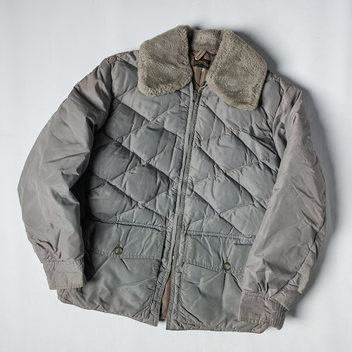 50-60s 古着 ALASKA SLEEPING BAG  COMFY 绗缝羽绒服夹克