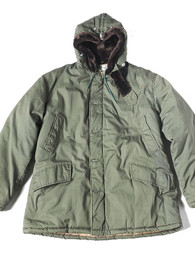 70s 古着 LL BEAN B-9 PARKA绗缝棉服  44=XXL 品相很好