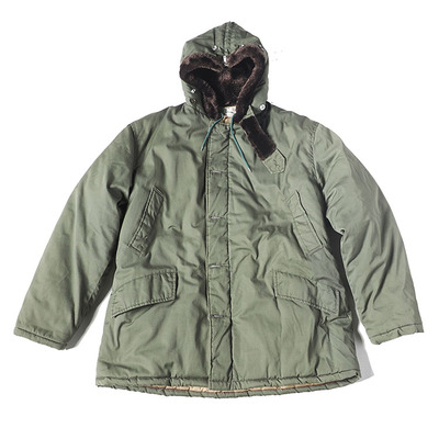 70s 古着 LL BEAN B-9 PARKA绗缝棉服  44=XXL 品相很好