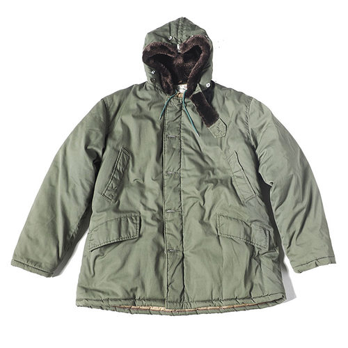 70s 古着 LL BEAN B-9 PARKA绗缝棉服  44=XXL 品相很好