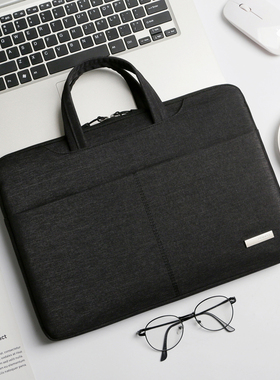 手提包电脑包适用联想华为苹果macbook pro戴尔12华硕14笔记本包15.6男女13.3寸小米air时尚可爱小清新内胆包