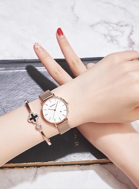 benken女士手表名牌正品2024新款女表轻奢小众学生送女生7003FQ