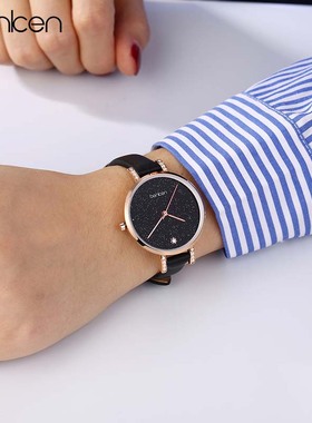 benken正品手表女款时尚潮流小众轻奢手表女士防水石英表0159FQ
