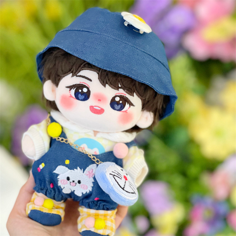 20cm刘端端棉花娃娃毛绒原创玩偶正品明星公仔玩具节日礼品现货