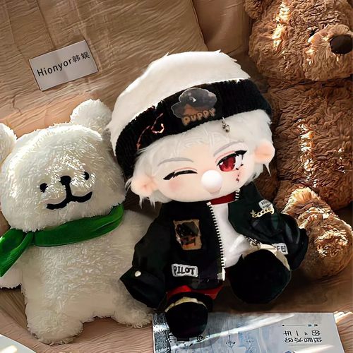 原创正品恋与深空秦彻属性棉花娃娃20cm泡泡小彻毛绒玩偶公仔礼物