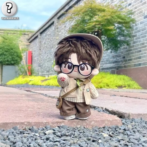 20cm可爱毛绒布娃衣换装套装春季20cm无属性公仔玩偶娃衣便宜礼物