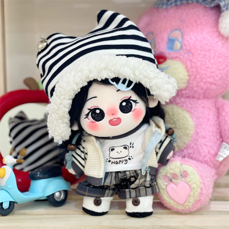 20cm陈都灵棉花娃娃毛绒原创玩偶正品明星公仔玩具节日礼品现货