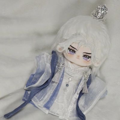 夏萧因属性世界之外棉花娃娃20cm正常体长发男娃古风同人周边礼物