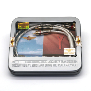 YARBO AUDIOPHILE/雅堡 GY-8003F-1 镀银发烧 音频线 RCA双莲花线