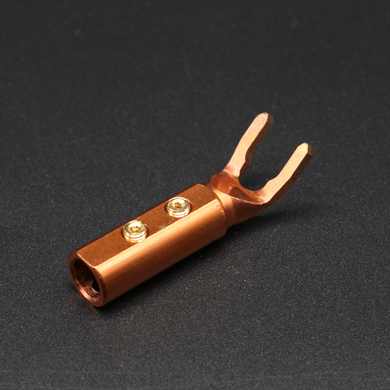 YARBO AUDIOPHILE/雅堡SC:1005Y 紫铜Y插 U型插头 音箱线接线插头