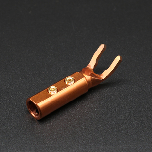 YARBO AUDIOPHILE/雅堡SC:1005Y 紫铜Y插 U型插头 音箱线接线插头