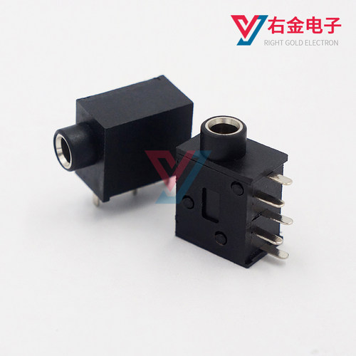 耳机插座铜套口径3.5mm立体声