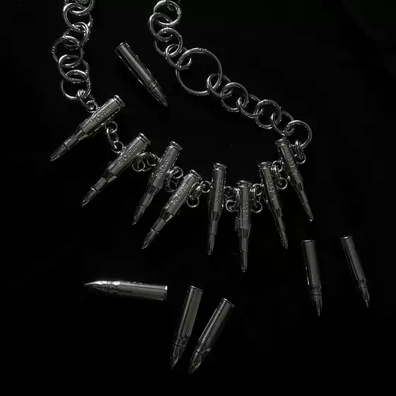 Potato Redoom Heavy-Duty Alloy Bullet Pants Chain Punk Rock Style Detachable Pants Chain Accessory