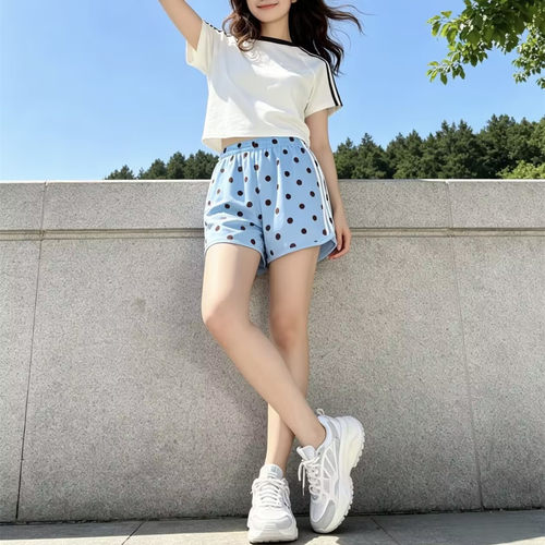 一折专区丨品牌折扣丨2026夏季新款三分短裤女波点纯棉小短裤睡裤