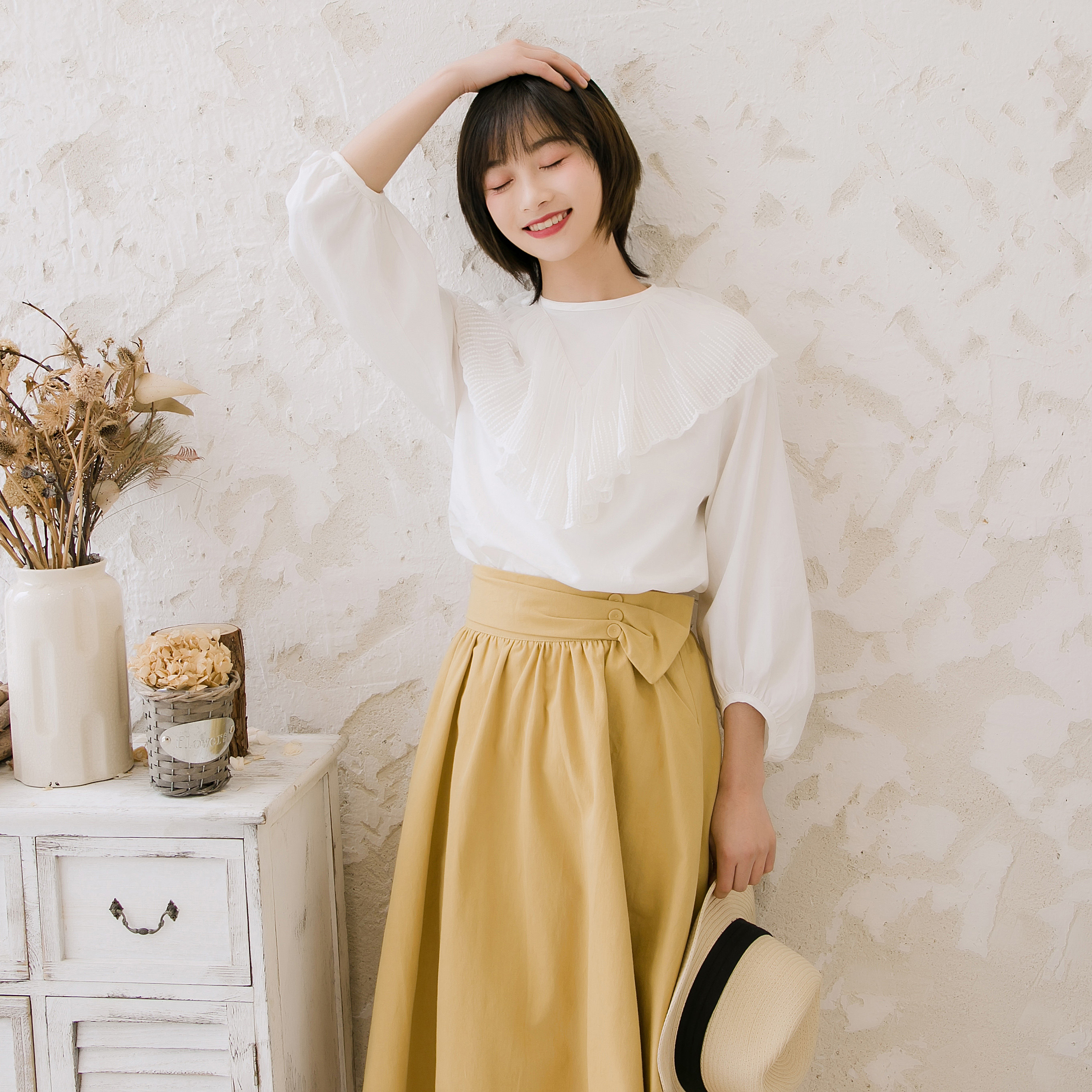 清仓。仙女， 衬衣复古蕾丝衫春女装白衬衫仙女韩版上衣