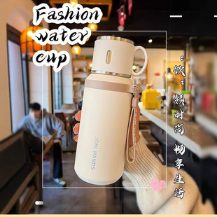 真空316不锈钢保温杯女生高颜值随行便携水杯600ml保温杯男生