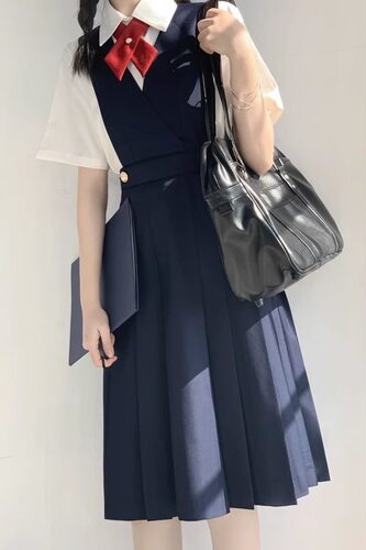 护奶裙jk制服正版学院风连衣裙女