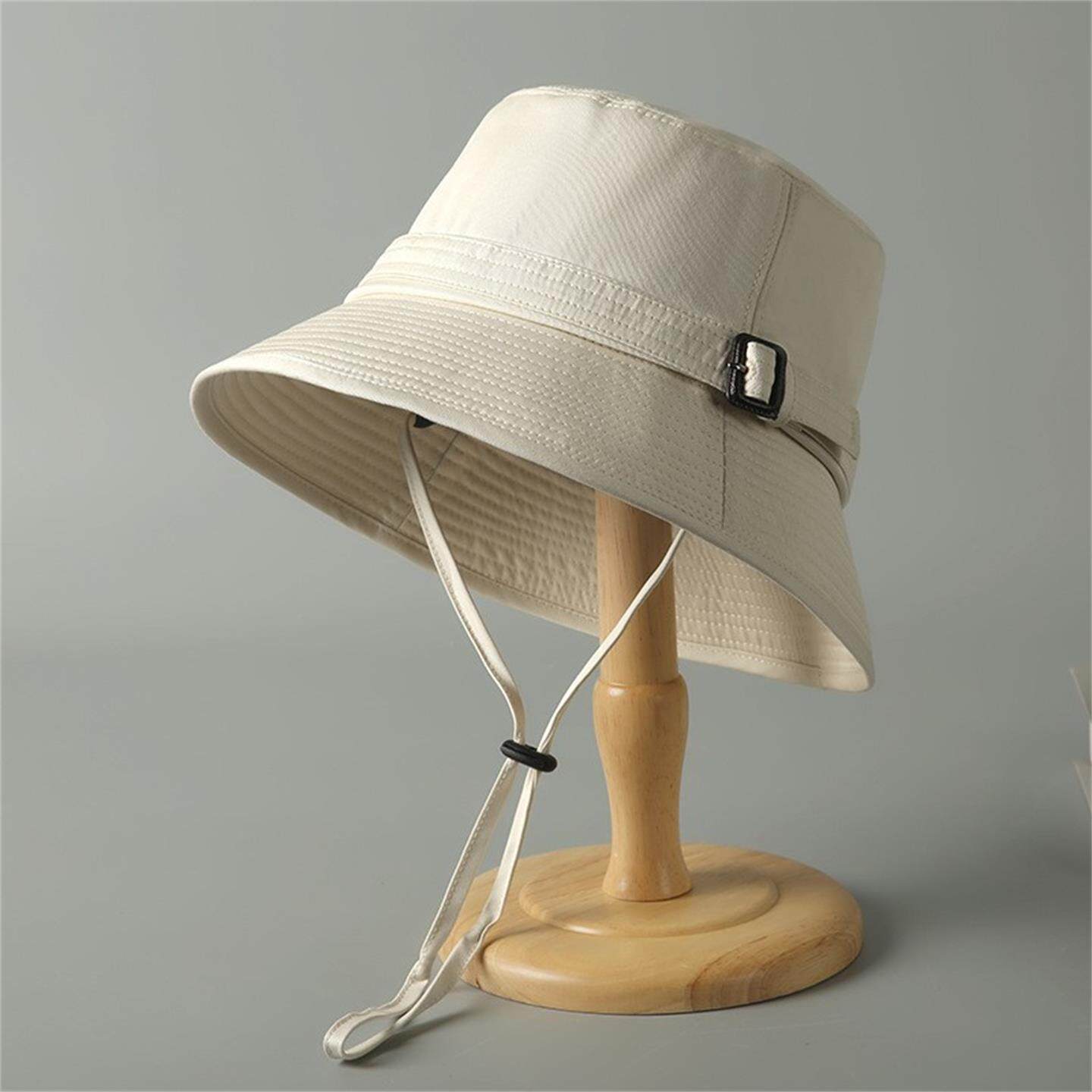 高颜值防晒渔夫帽子女士夏季防紫外线可折叠太阳帽户外出游遮阳帽