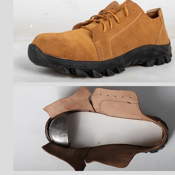 防臭火花电焊吸汗钢包头软底轻便