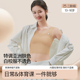 发育期无痕少女文胸学生高中生无钢圈长款 轻薄粉底液色冰丝小背心