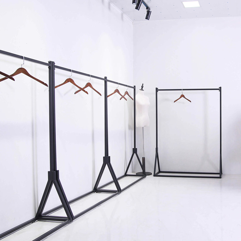 简易晾衣架落地卧室挂衣架