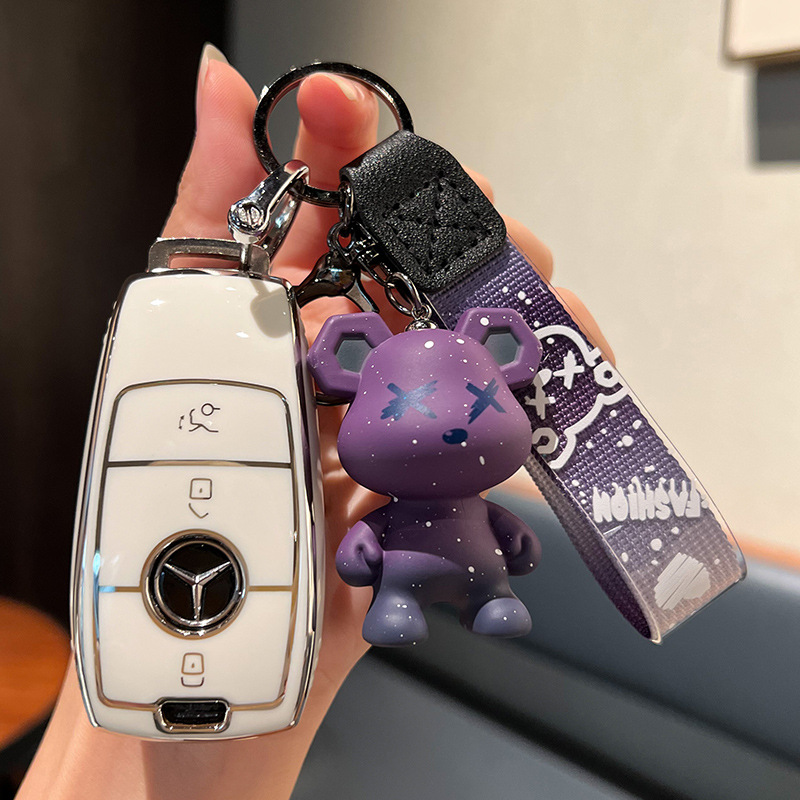 奔驰TPUE300GLC简约全包钥匙套