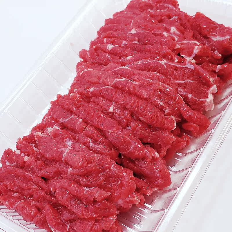 纯手切牛里脊肉片1斤新鲜重庆老北京火锅烤肉食材牛街牛羊满包邮
