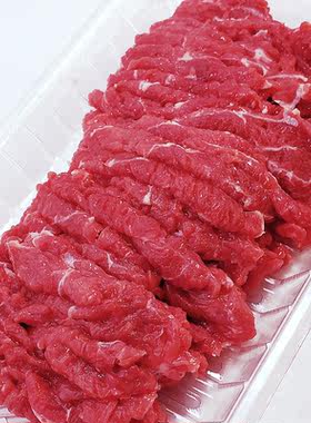 新鲜手切牛里脊肉片1斤装火锅