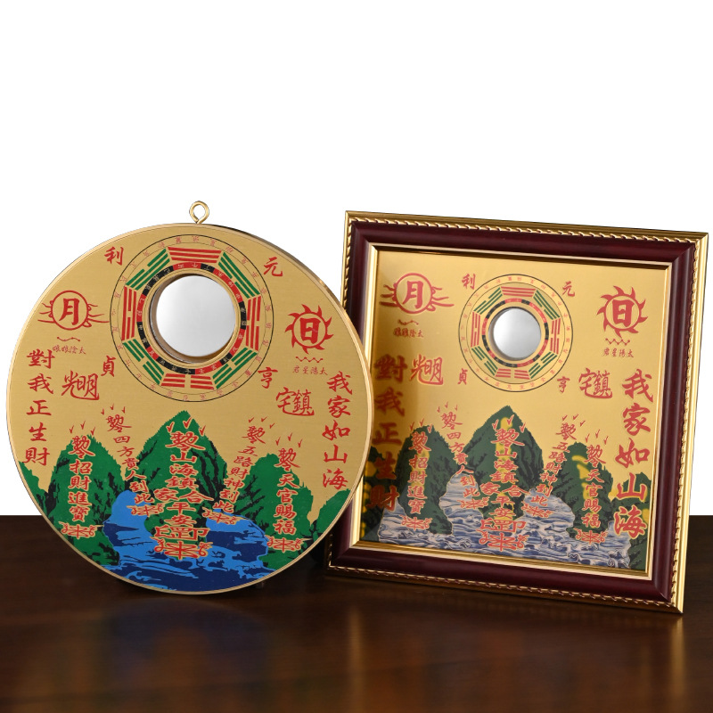 古法精工铜山海镇摆件