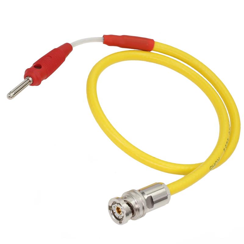 TRC-04三同轴BNC公转4mm香蕉插头TRIAX BANANA ADAPTOR CABLE