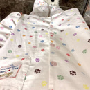 纯棉磨毛可外穿家居服套装 睡衣卡通夏季 彩色爪印长袖 侘町2025新款