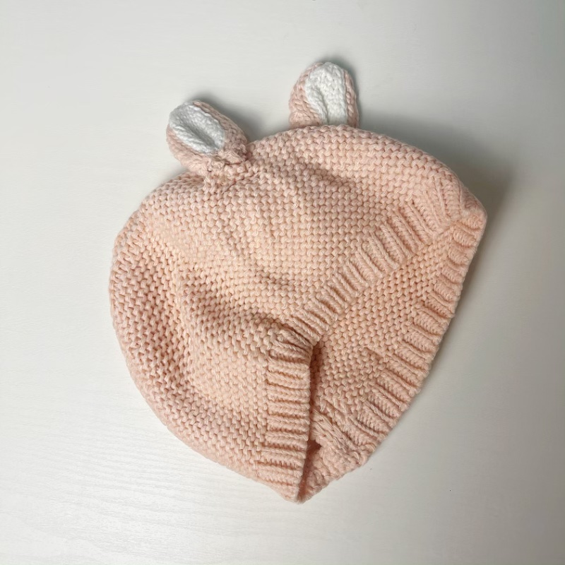 单次购满159赠儿童秋冬护耳帽毛线帽1到3岁单拍或不满金额不发