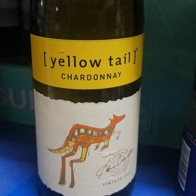 YELLOW TAIL黄尾袋鼠世界系列霞多丽白葡萄酒750ml半甜型2022年份