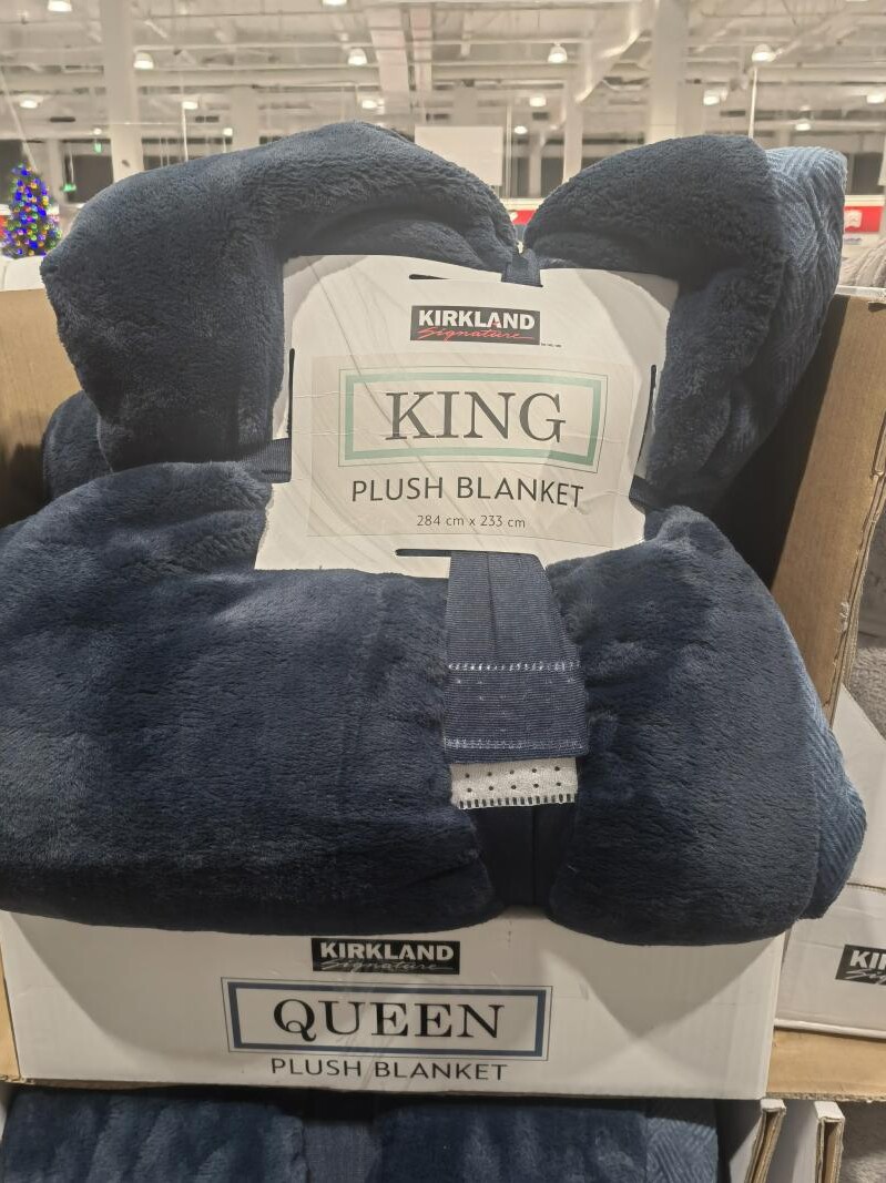 코스트코 커클랜드 구매 시그니처 모조 양 담요 후리스 담요 캐주얼 담요